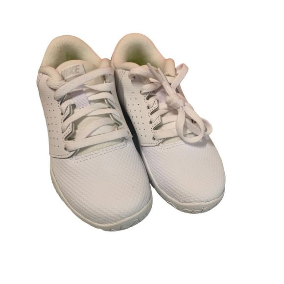 11c Nike Kids Girls Sideline IV Cheerleading Shoes White New 943789-100 - Picture 4 of 9
